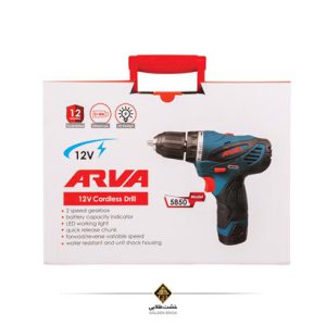 دریل پیچ گوشتی شارژی مدل 5850 آروا