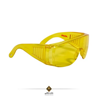 عینک ایمنی زرد مدل 8143 آروا