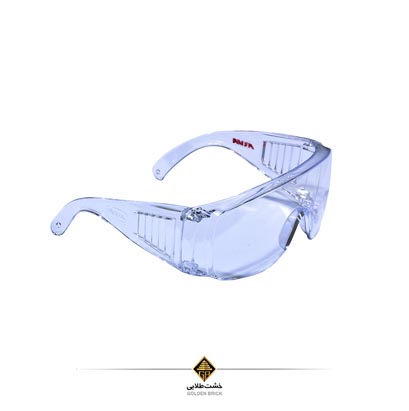 عینک ایمنی سفید مدل 8141 آروا